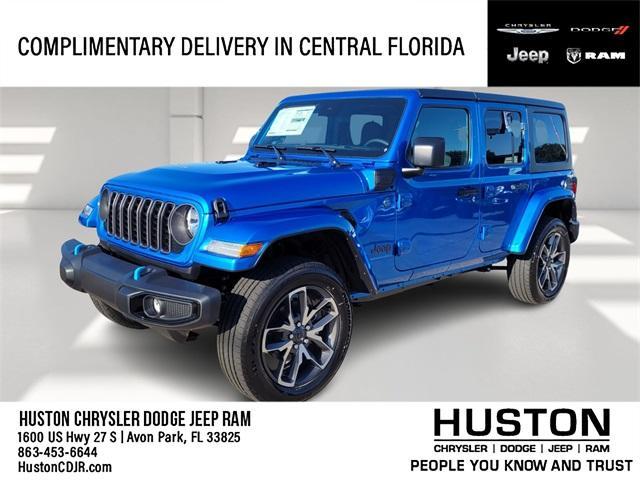 new 2024 Jeep Wrangler 4xe car, priced at $49,295