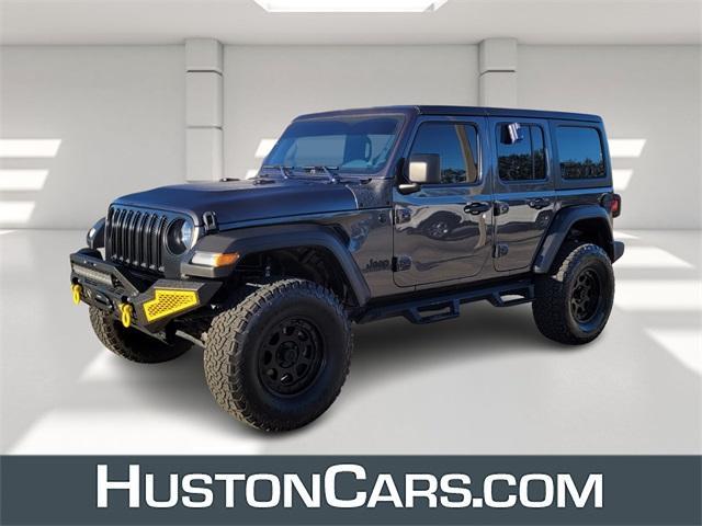 used 2021 Jeep Wrangler Unlimited car, priced at $30,888