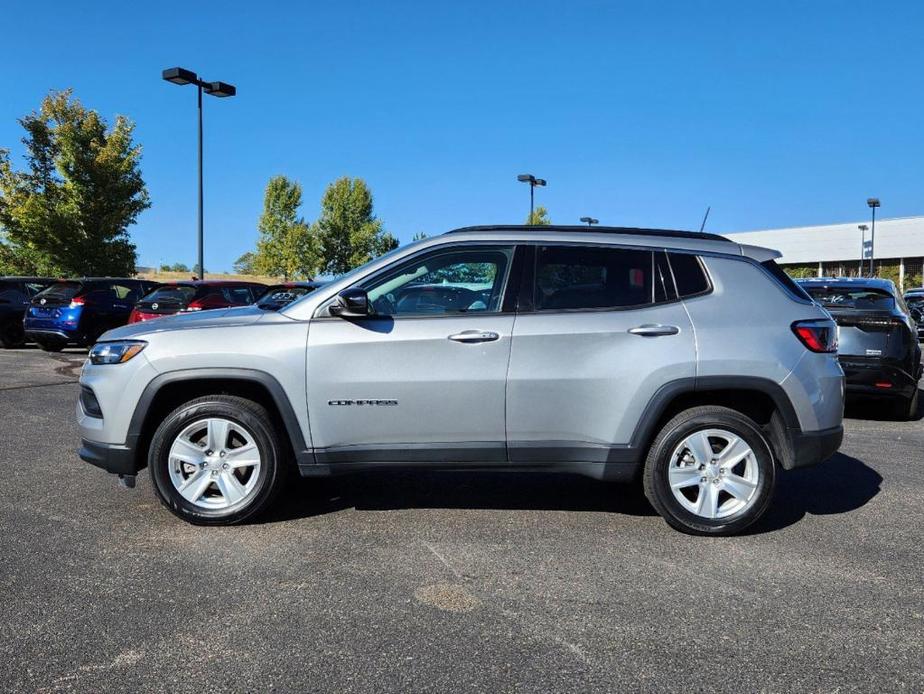 used 2022 Jeep Compass car, priced at $22,697