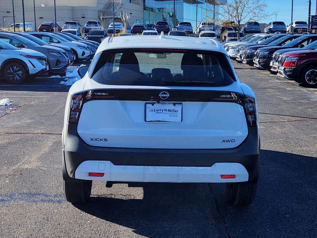 new 2025 Nissan Kicks car, priced at $25,859