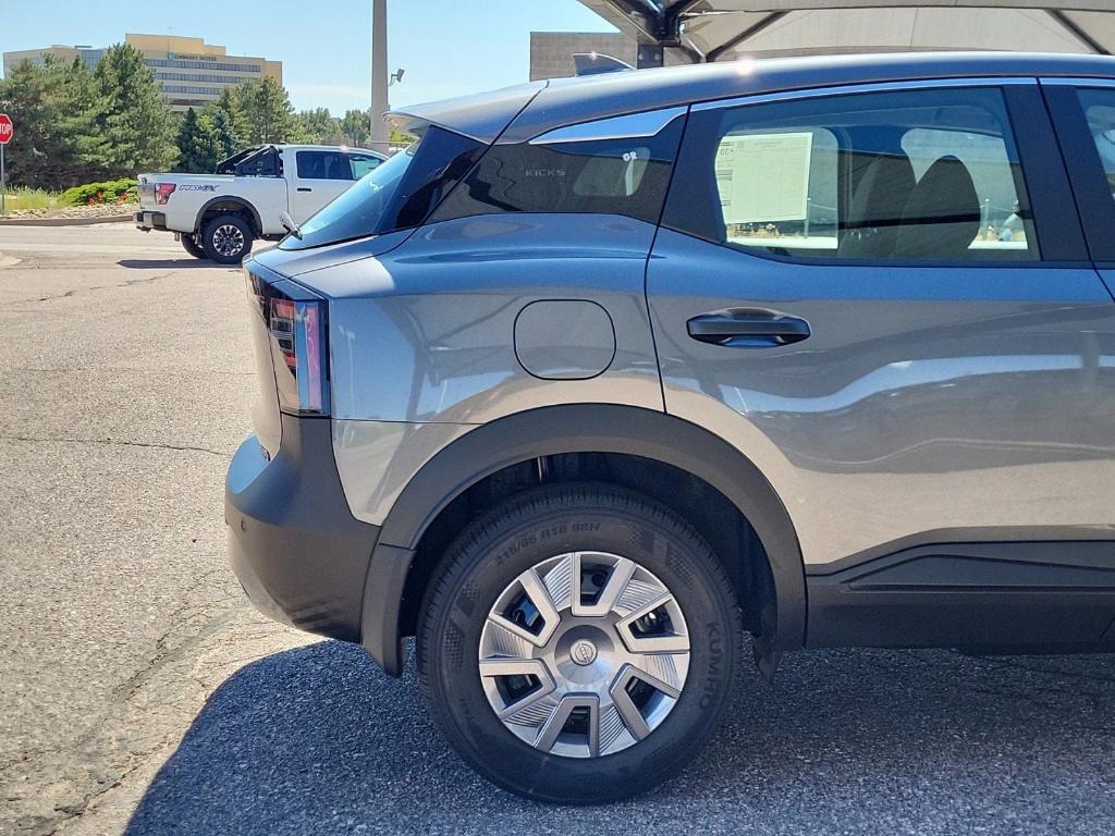 new 2025 Nissan Kicks car, priced at $25,859