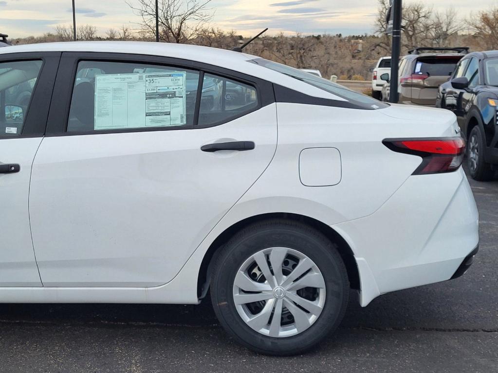 new 2025 Nissan Versa car, priced at $21,394