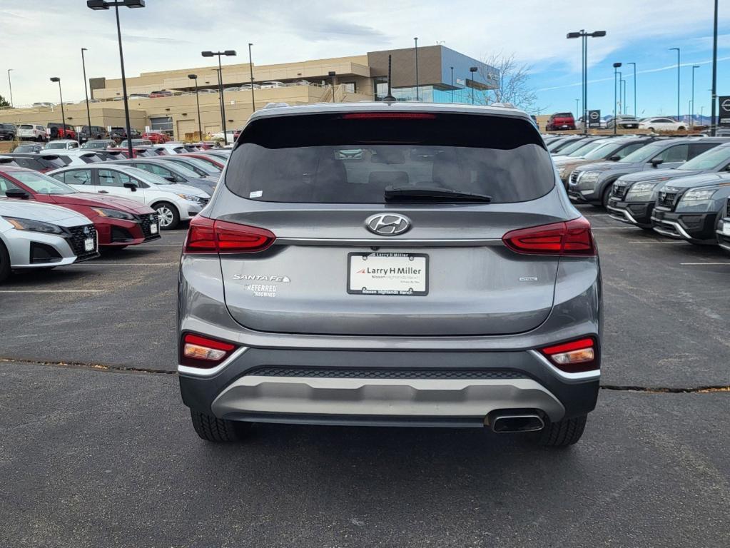 used 2019 Hyundai Santa Fe car, priced at $15,997