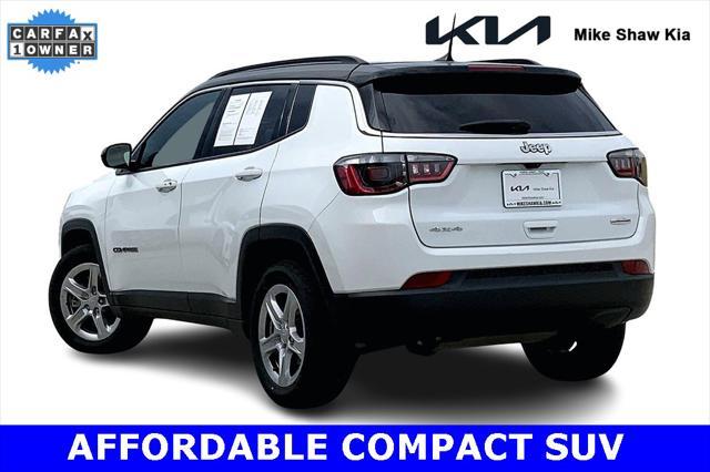 used 2023 Jeep Compass car, priced at $23,436