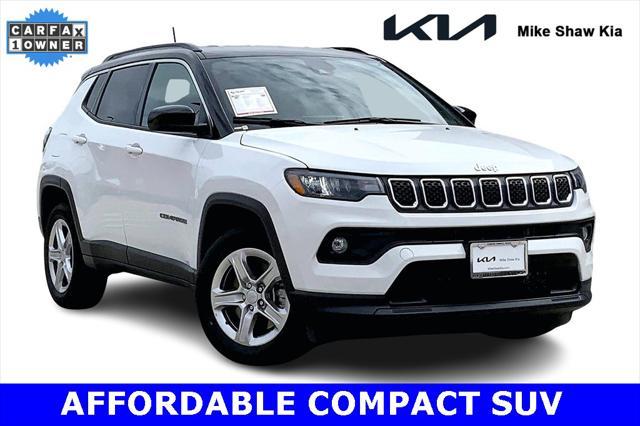 used 2023 Jeep Compass car, priced at $23,436