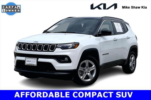 used 2023 Jeep Compass car, priced at $23,436