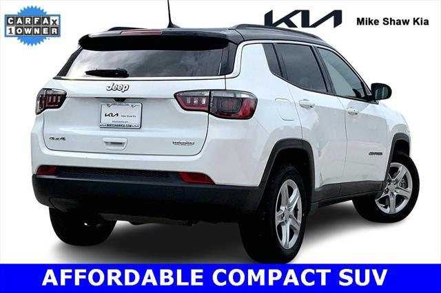 used 2023 Jeep Compass car, priced at $23,436