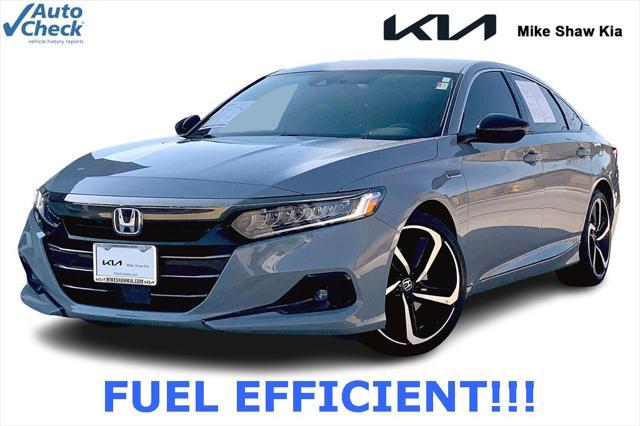 used 2022 Honda Accord Hybrid car, priced at $26,472