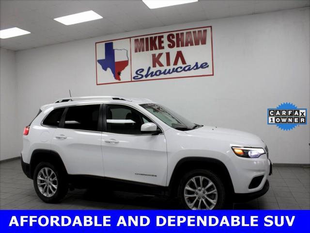 used 2019 Jeep Cherokee car, priced at $17,830