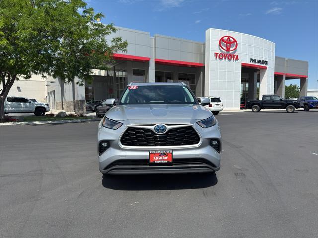 used 2022 Toyota Highlander Hybrid car, priced at $37,299