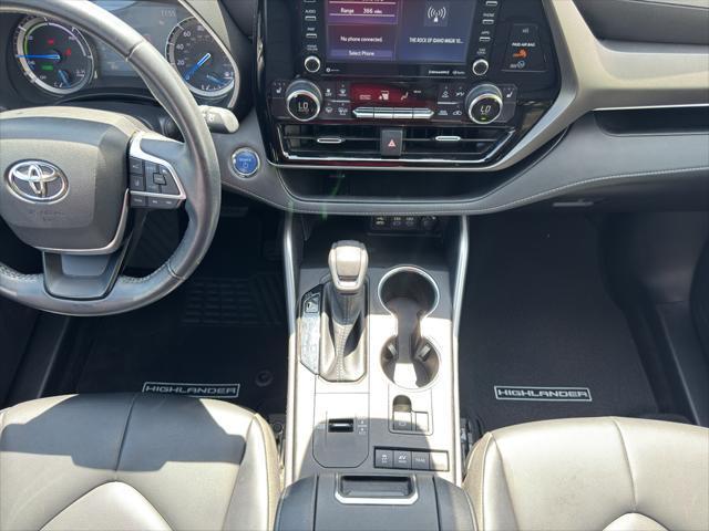 used 2022 Toyota Highlander Hybrid car, priced at $37,299
