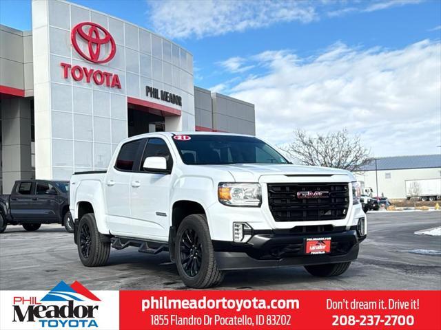 used 2021 GMC Canyon car, priced at $34,875