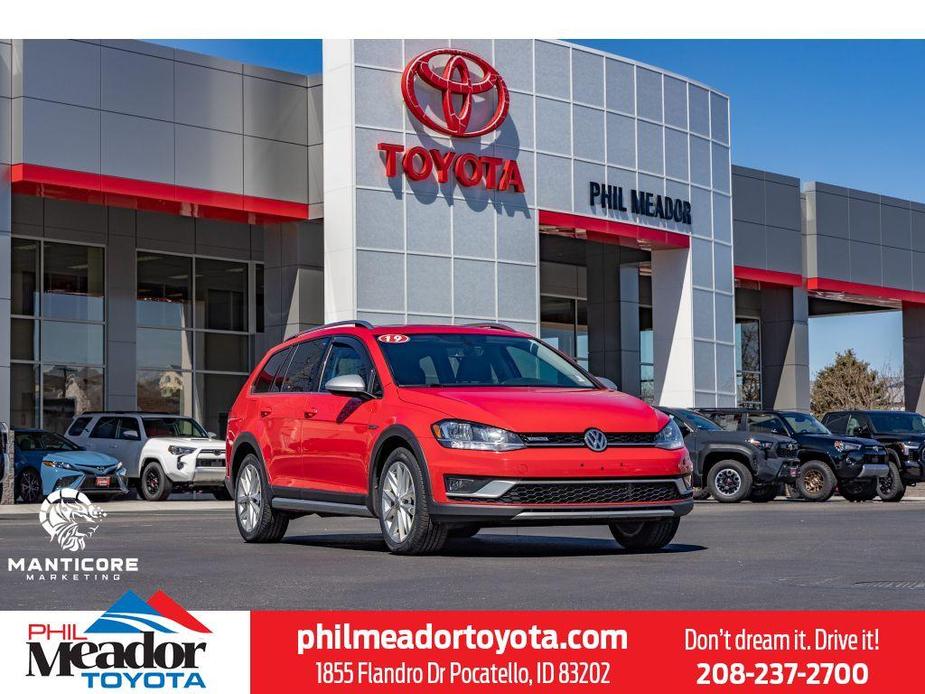 used 2019 Volkswagen Golf Alltrack car, priced at $25,900