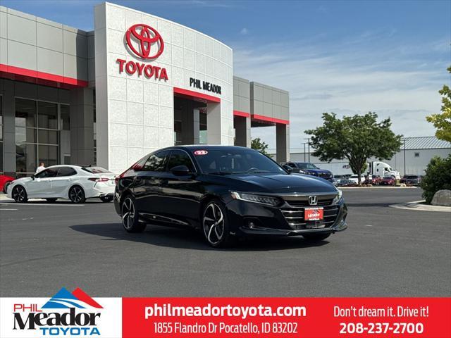 used 2022 Honda Accord car, priced at $28,179