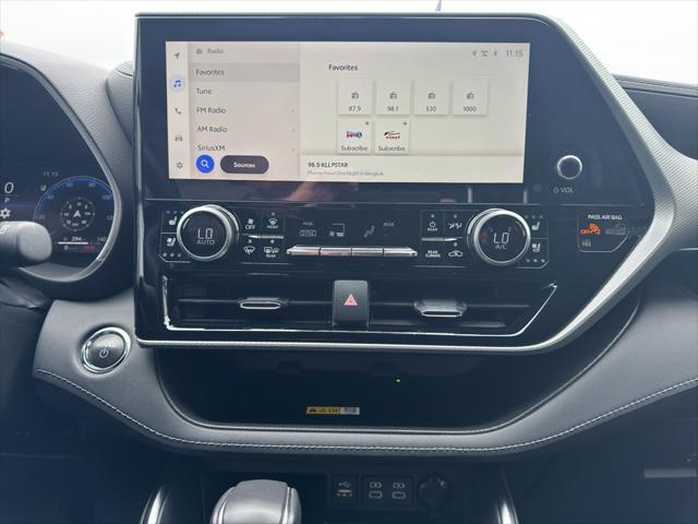 used 2023 Toyota Highlander Hybrid car, priced at $53,795