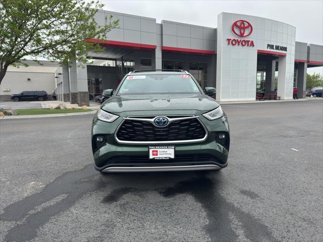 used 2023 Toyota Highlander Hybrid car, priced at $53,795