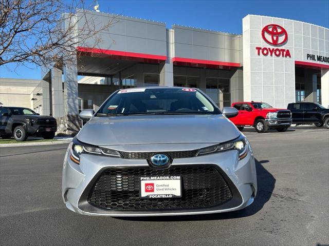 used 2021 Toyota Corolla Hybrid car, priced at $23,475