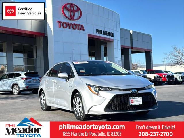 used 2021 Toyota Corolla Hybrid car, priced at $23,475