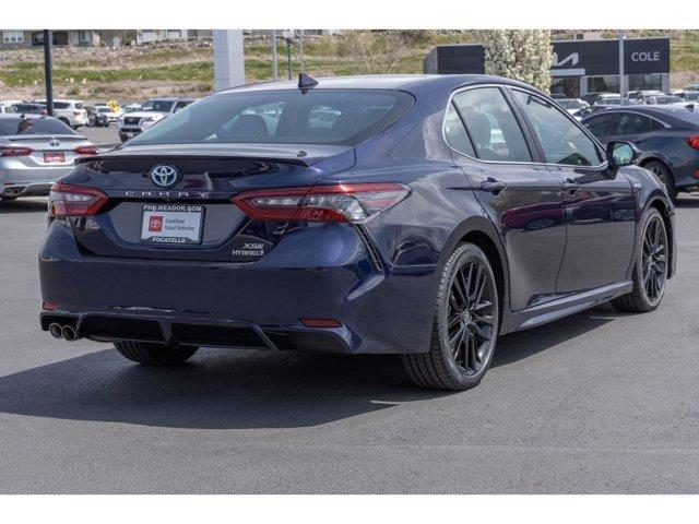 used 2021 Toyota Camry Hybrid car, priced at $33,300