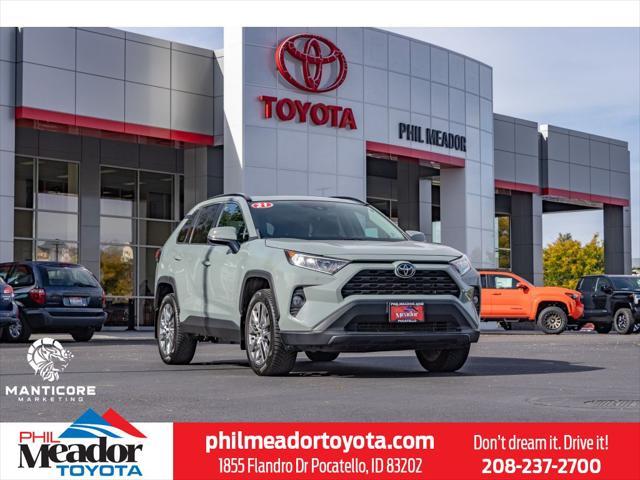 used 2021 Toyota RAV4 car, priced at $29,950