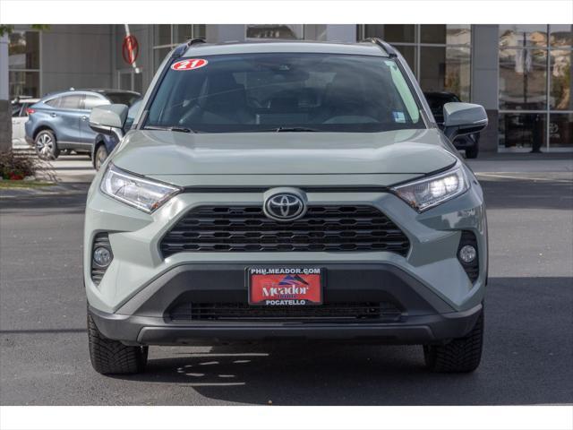 used 2021 Toyota RAV4 car, priced at $29,950