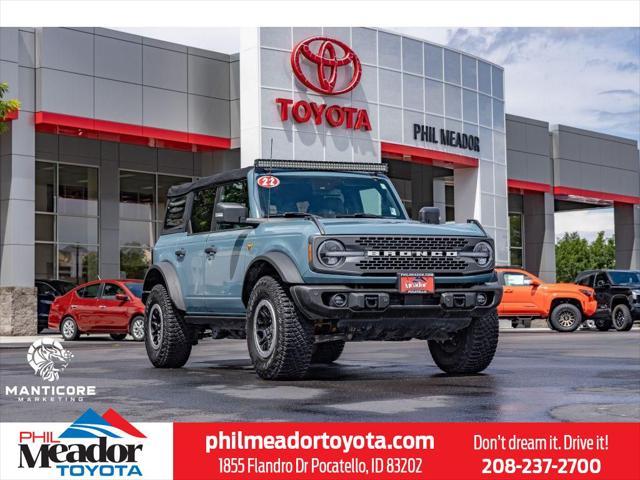 used 2022 Ford Bronco car, priced at $47,884