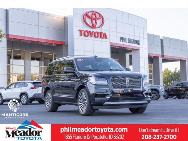 used 2021 Lincoln Navigator car, priced at $52,855