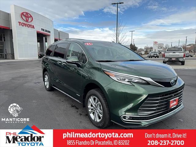 used 2021 Toyota Sienna car, priced at $51,500