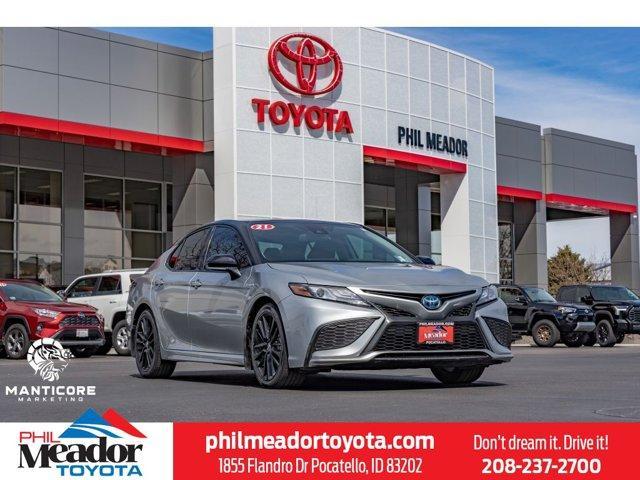 used 2021 Toyota Camry Hybrid car, priced at $32,575