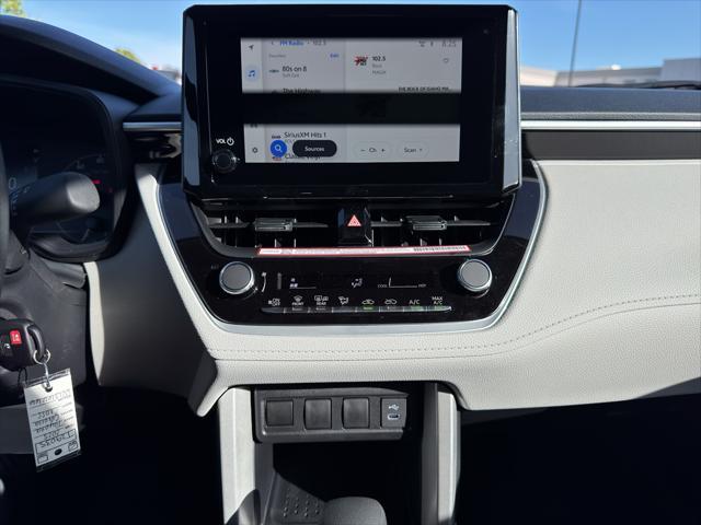 new 2025 Toyota Corolla Cross car, priced at $27,399
