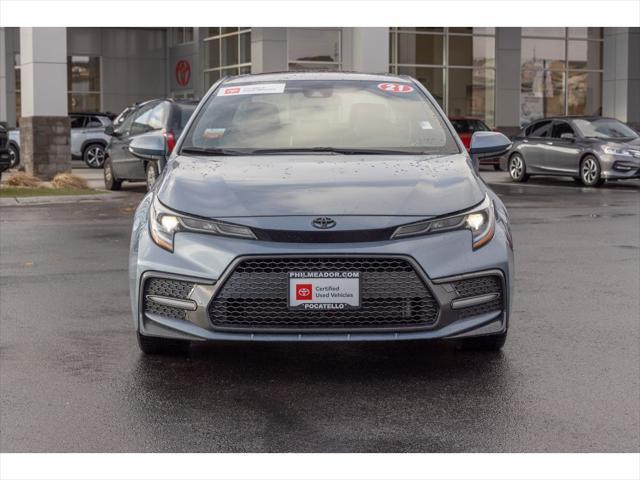 used 2021 Toyota Corolla car, priced at $22,425