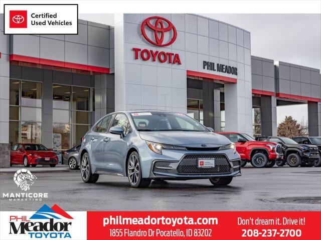 used 2021 Toyota Corolla car, priced at $22,425