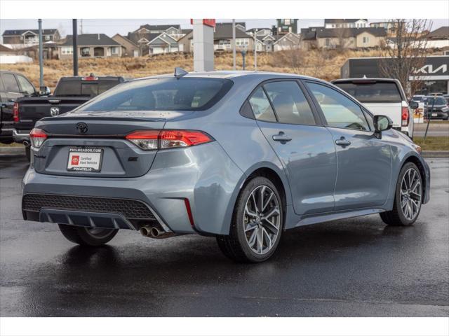 used 2021 Toyota Corolla car, priced at $22,425