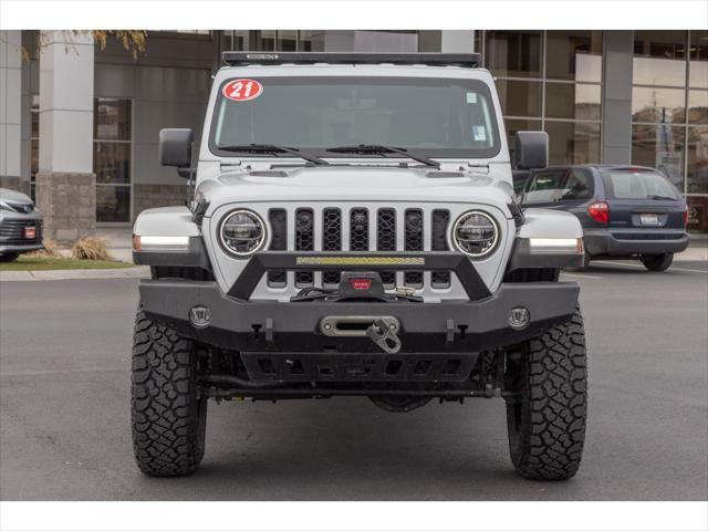 used 2021 Jeep Wrangler Unlimited car, priced at $44,875