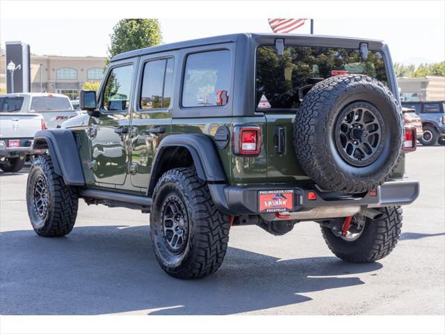 used 2021 Jeep Wrangler Unlimited car, priced at $41,955