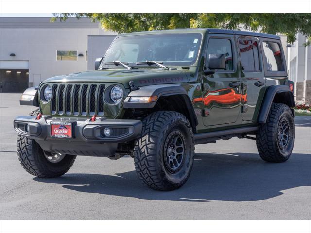 used 2021 Jeep Wrangler Unlimited car, priced at $41,955