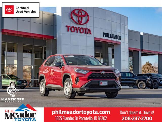 used 2022 Toyota RAV4 car, priced at $28,425