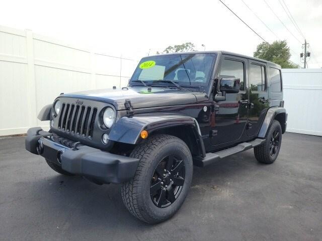 used 2014 Jeep Wrangler Unlimited car, priced at $16,712