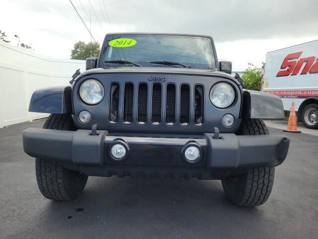 used 2014 Jeep Wrangler Unlimited car, priced at $16,712