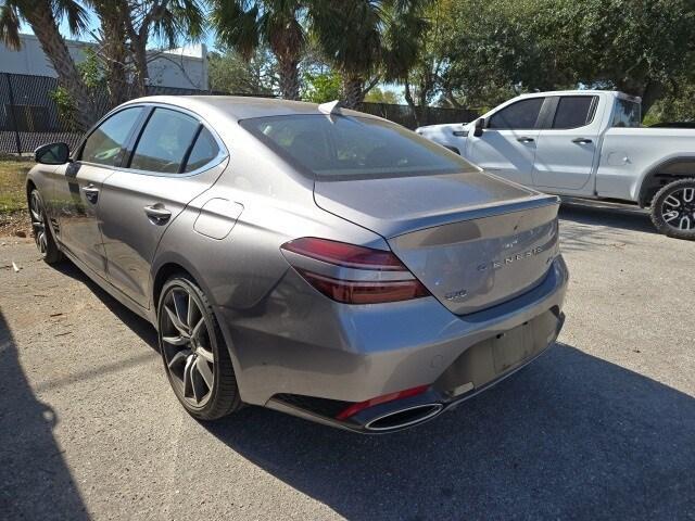 used 2024 Genesis G70 car, priced at $36,231