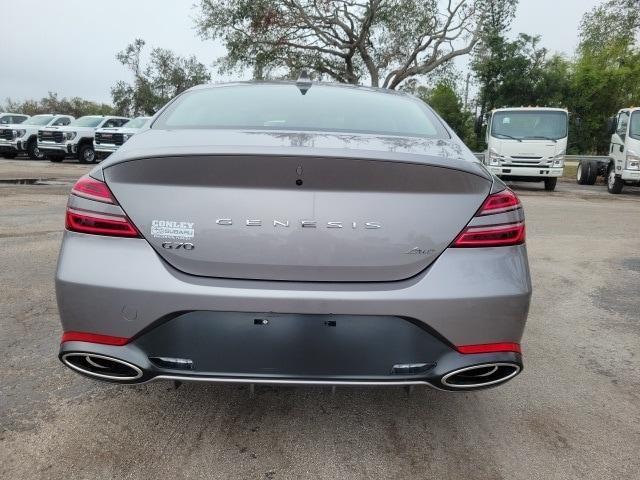 used 2024 Genesis G70 car, priced at $35,187