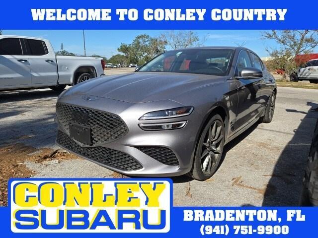 used 2024 Genesis G70 car, priced at $36,231