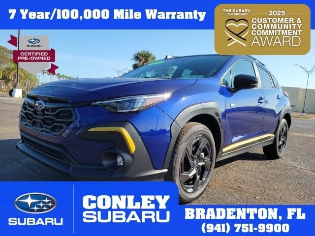 used 2024 Subaru Crosstrek car, priced at $28,340