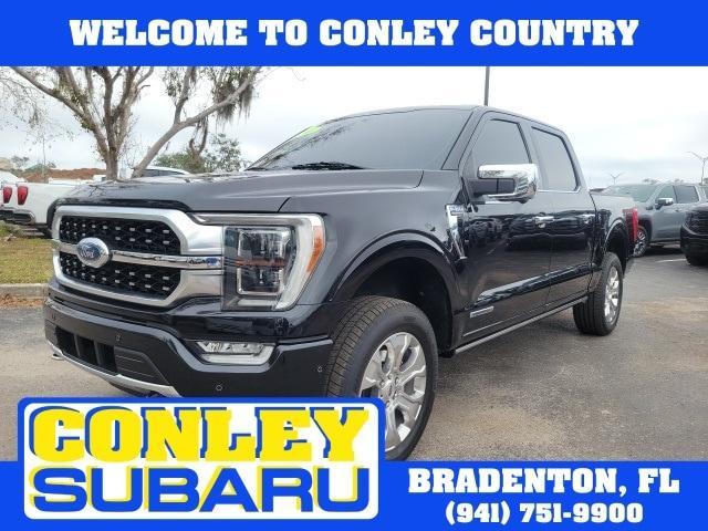 used 2021 Ford F-150 car, priced at $39,627