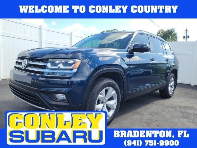 used 2018 Volkswagen Atlas car, priced at $19,737