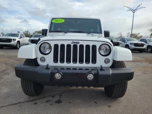 used 2015 Jeep Wrangler Unlimited car, priced at $19,004