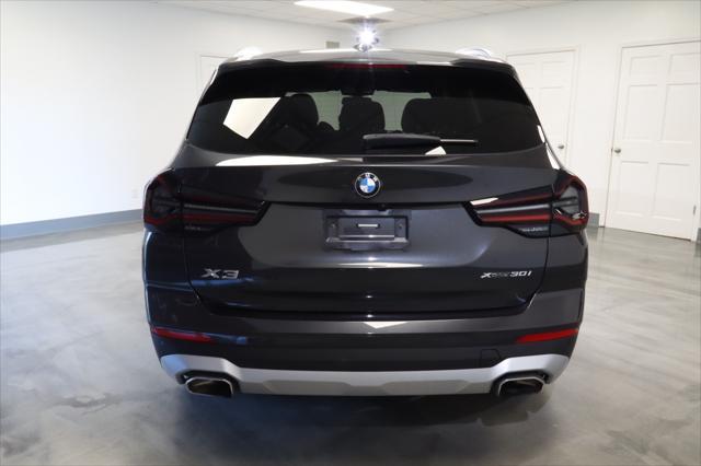 used 2022 BMW X3 car, priced at $38,990