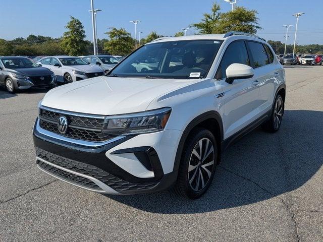 used 2023 Volkswagen Taos car, priced at $19,203
