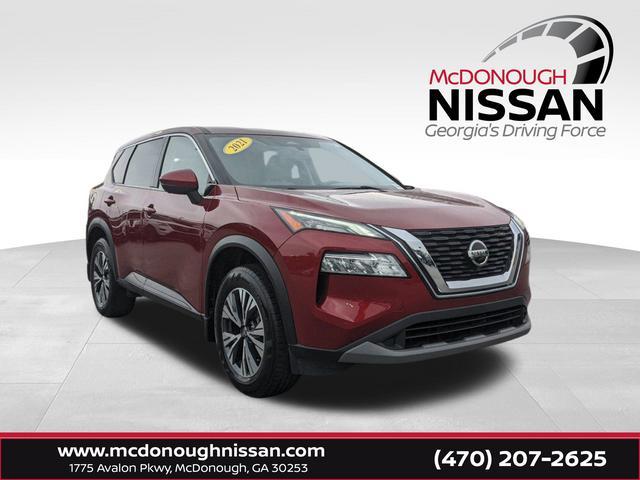 used 2021 Nissan Rogue car, priced at $19,919