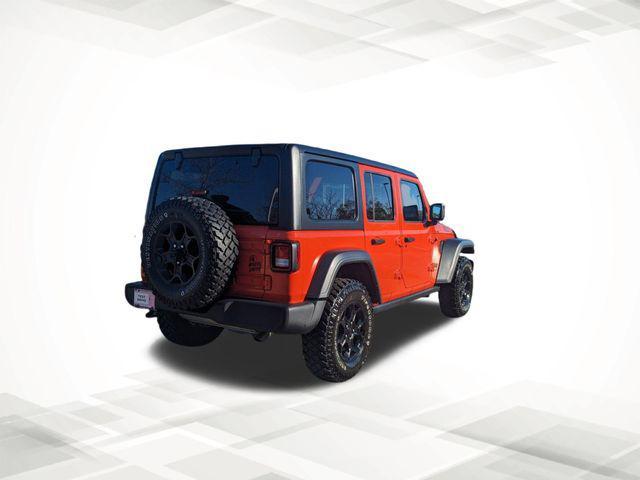 used 2023 Jeep Wrangler car, priced at $34,998